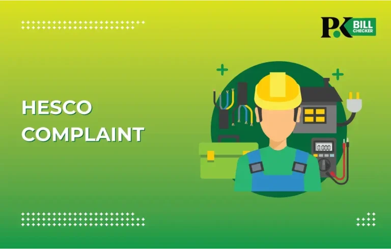 HESCO Complaint System: Register Online Bill Complaint 2023