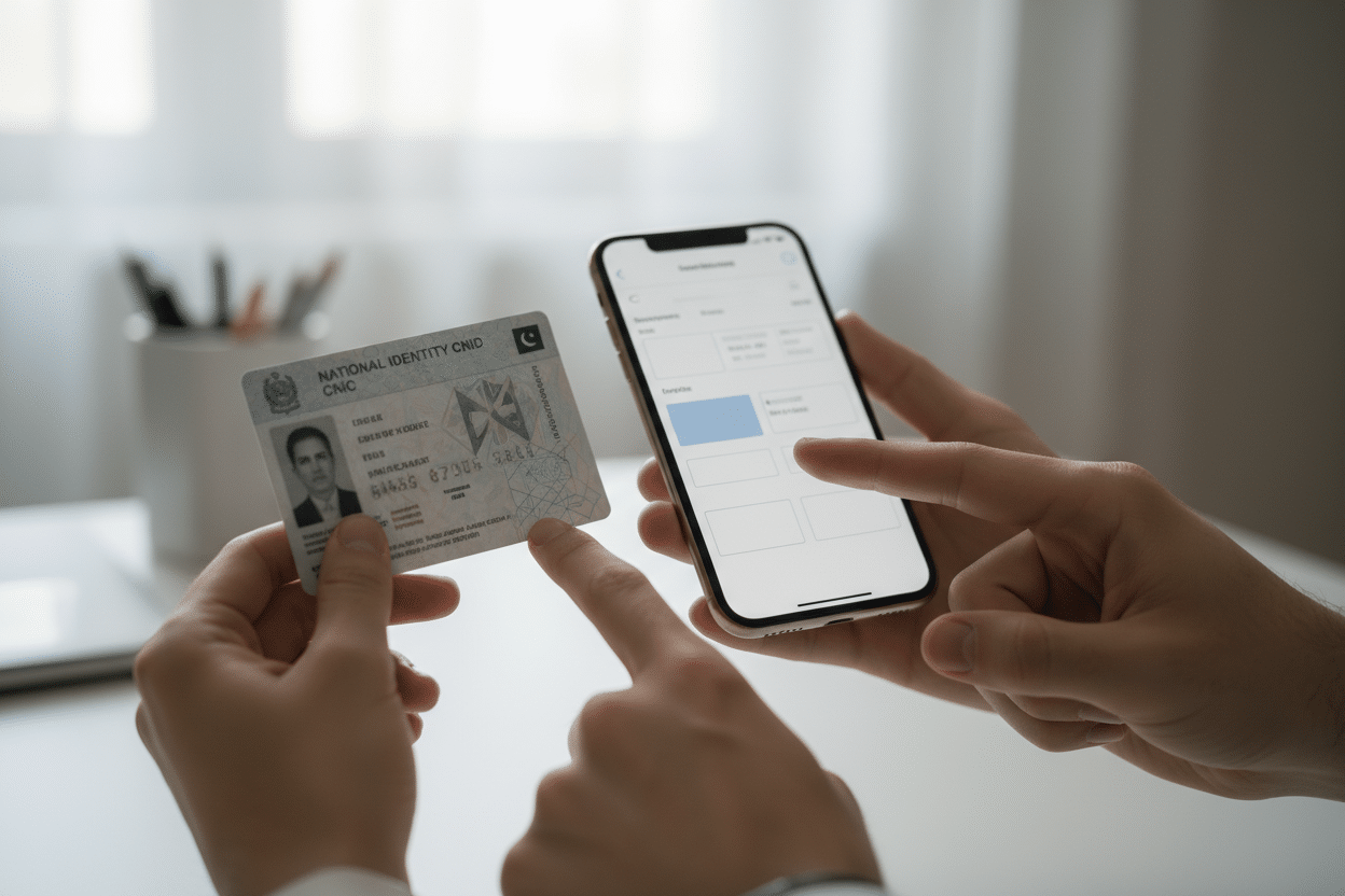 Common errors that block the 9999 CNIC verification