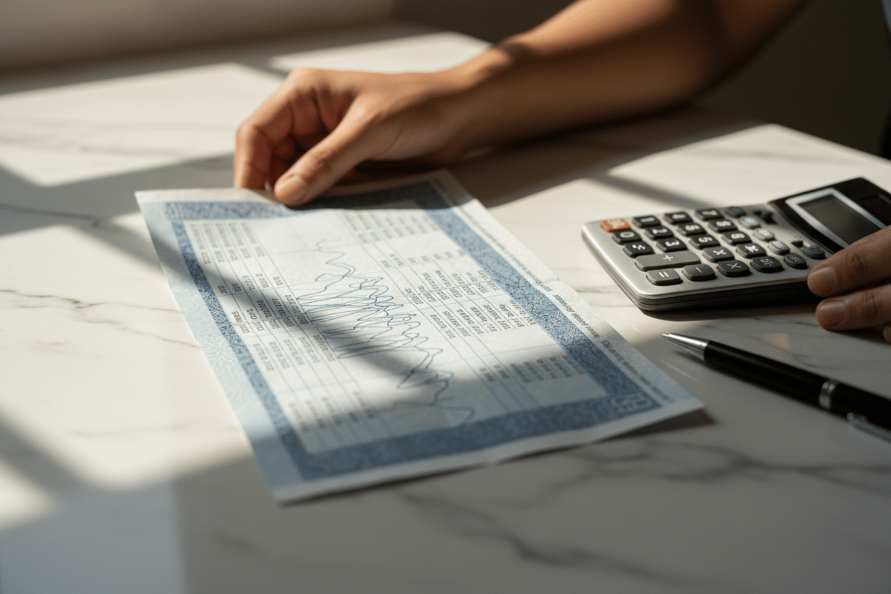 Reading the charges on a GEPCO electricity bill