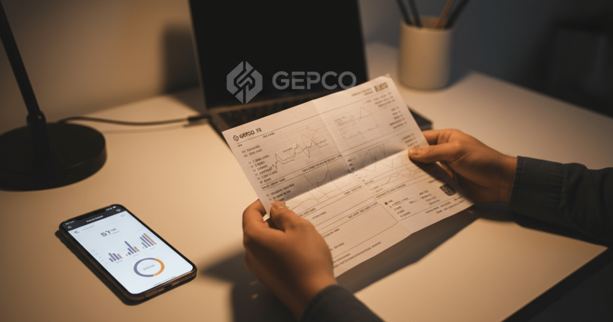 GEPCO Online Bill: Download and Print Duplicate Copy 2023