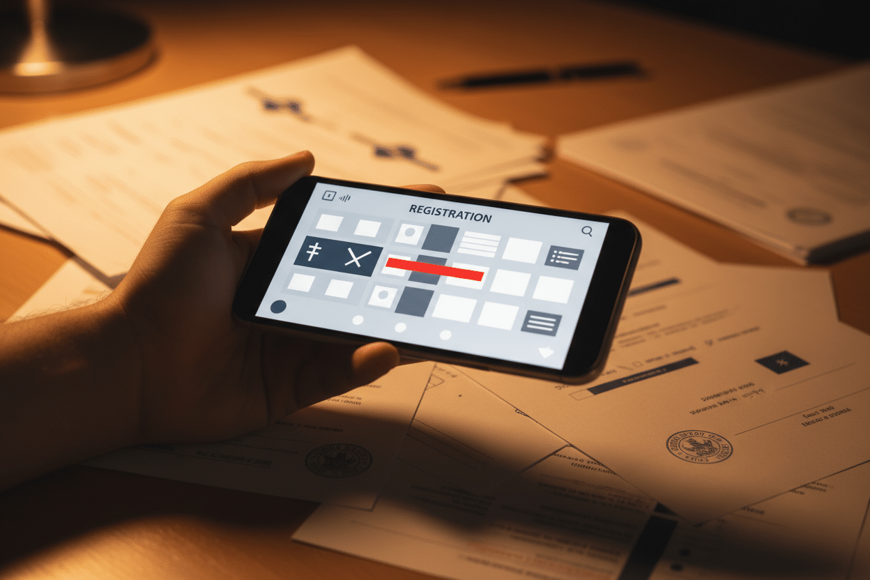 Common mistakes that delay or invalidate PSER registration